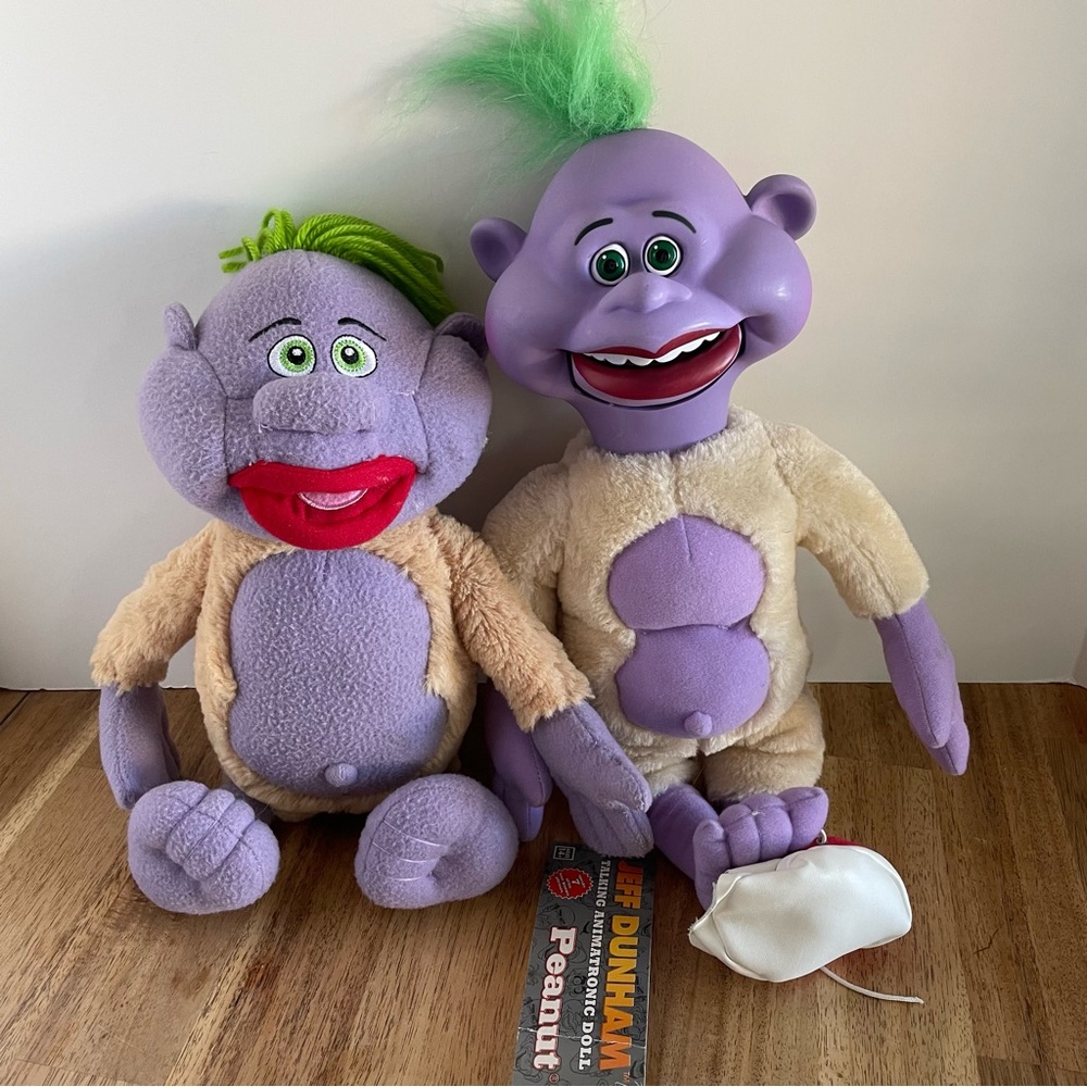 Jeff Dunham 18” talking doll and plush NECA